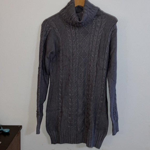 Rocorose Women's Turtleneck Sweater Long Sleeve Slim Fit Solid Pullovers New Tag - Picture 2 of 10